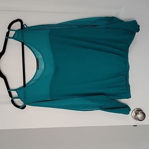 Suzy Shier Open Arm Blouse